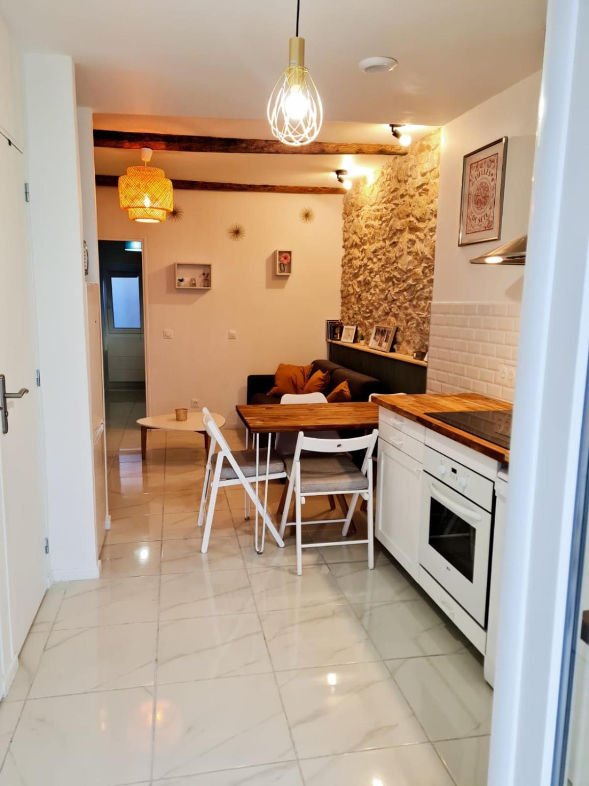 Sete, T2 Cosy Et Atypique, Jardin Chateau D'Eau, Centre Ville Ngoại thất bức ảnh